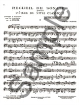 Recueil de Sonates - Volume 1 - Auguste Périer - Partition