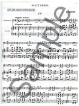 Nocturne n° 4 - MARTINU - Partition - Violoncelle