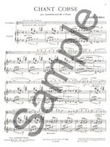 Chant Corse - TOMASI - Partition - Saxophone