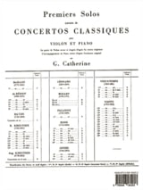 1er Solo du Concerto n° 4 - Rode Pierre / Catherine Georges