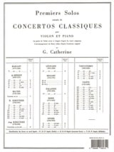 1er Solo du Concerto n° 1 - Kreutzer Rodolphe / Catherine Georges
