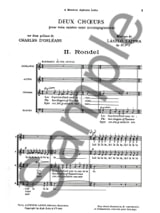 Rondel Op. 23-2 - Lajtha - Partition - Chœur