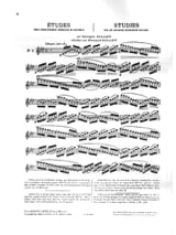 Etudes pour l'enseignement supérieur du hautbois - Georges Gillet