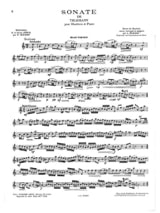 Sonate - Hautbois et piano - TELEMANN - Partition - Hautbois