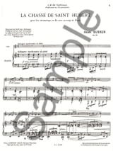 La Chasse de Saint Hubert - Henri Busser - Partition - Cor