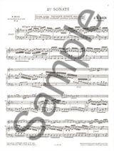 Sonate n° 2 mib majeur BWV 1031 - Flûte piano - BACH - Partition