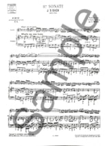 Sonate n° 5 mi mineur BWV 1034 - BACH - Partition - Flûte traversière