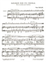 Doubles Sur Un Choral - René Duclos - Partition - Trombone