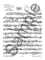 1er Solo du Concerto en Ut - HAYDN - Partition - Violon