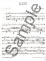 La Folia - Marin Marais - Partition - Violoncelle