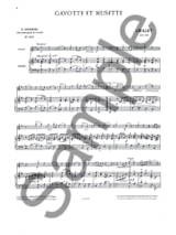 Gavotte et musette - Loeillet Jean-Baptiste / Catherine Georges