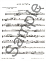 Alla Gitana - DUKAS - Partition - Saxophone