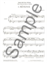 3 Petites pièces très faciles op. 7 - Marcel Grandjany - Partition