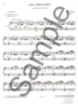 10 Préludes Extr.Clavecin Bien Tempéré - Bach Johann Sebastian / Renié