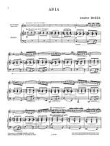 Aria - Clarinette - Eugène Bozza - Partition - Clarinette