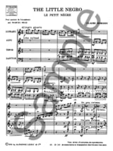 Le Petit Nègre - DEBUSSY - Partition - Saxophone