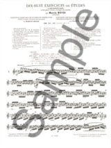 18 Exercices ou Etudes - Berbiguier Benoît-Tranquille / Moyse Marcel