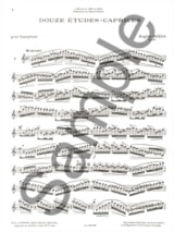 12 Etudes-Caprices - Eugène Bozza - Partition - Saxophone