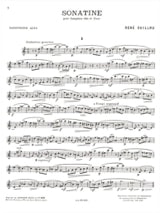 Sonatine - R. Guillou - Partition - Saxophone