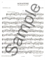 Sonatine - R. Guillou - Partition - Saxophone