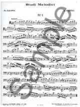 Studi Melodici - Alberto Orefici - Partition - Basson