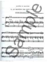 Le Manège à 7 nains - Raymond Gallois-Montbrun - Partition - Violon