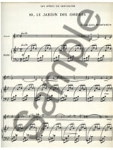 Le jardin des ombres - Raymond Gallois-Montbrun - Partition - Violon