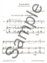 Harawi - MESSIAEN - Partition - Mélodies