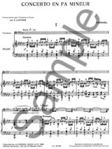Concerto En Fa Mineur - HAENDEL - Partition - Trombone