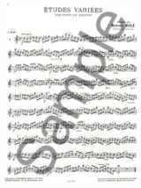 Etudes Variées dans Toutes les Tonalités - Marcel Mule - Partition