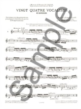 24 Vocalises - M. Bordogni - Partition - Trompette
