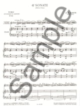 4e Sonate Flute - BACH - Partition - Saxophone