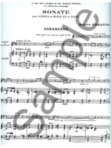 Sonate - Maurice Emmanuel - Partition - Trompette