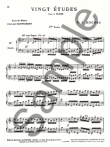 20 Etudes - 2ème suite - Charles Bochsa - Partition - Harpe