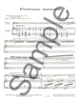 Fantaisie Italienne - Eugène Bozza - Partition - Saxophone