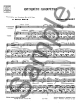 Intermède champetre - Philippe Gaubert - Partition - Saxophone