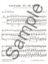 Fantaisie En Mi Bémol - SAINT-SAËNS - Partition - Trompette