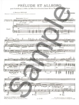 Prélude et Allegro - Eugène Bozza - Partition - Tuba