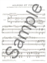 Allegro et Finale - Eugène Bozza - Partition - Contrebasse