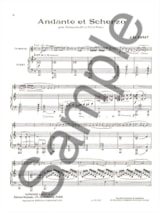 Andante et Scherzo - Joseph Eduard Barat - Partition - Trompette