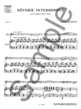 Rêverie Interrompue - Marcel Dautremer - Partition - Saxophone