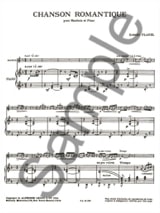 Chanson romantique - Robert Planel - Partition - Hautbois