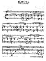 Romance - Pierre-Max Dubois - Partition - Clarinette
