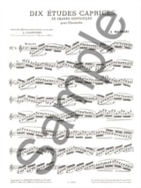10 Etudes-caprices - A. Magnani - Partition - Clarinette