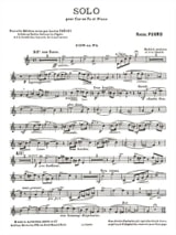 Solo - Raoul Pugno - Partition - Cor