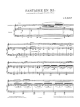 Fantaisie En Mi Bémol - Joseph Eduard Barat - Partition - Trompette