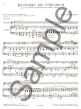 Morceau de Concours - André Chailleux - Partition - Trompette