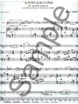 Concertino - Flûte piano - Antonio Veretti - Partition