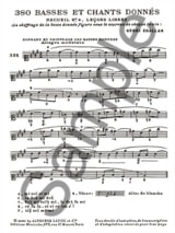 380 basses et chants donnés - 9b - Eléments de réalisation
