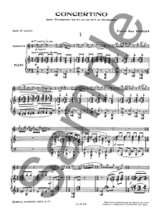 Concertino - Pierre-Max Dubois - Partition - Trompette